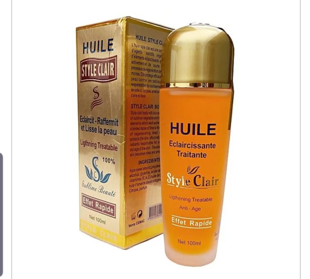 Huile Style Clair Lightening Oil big size KM Boutiques