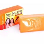 Nano Extra White Natural papaya & carrot soap Original Whitening Saop