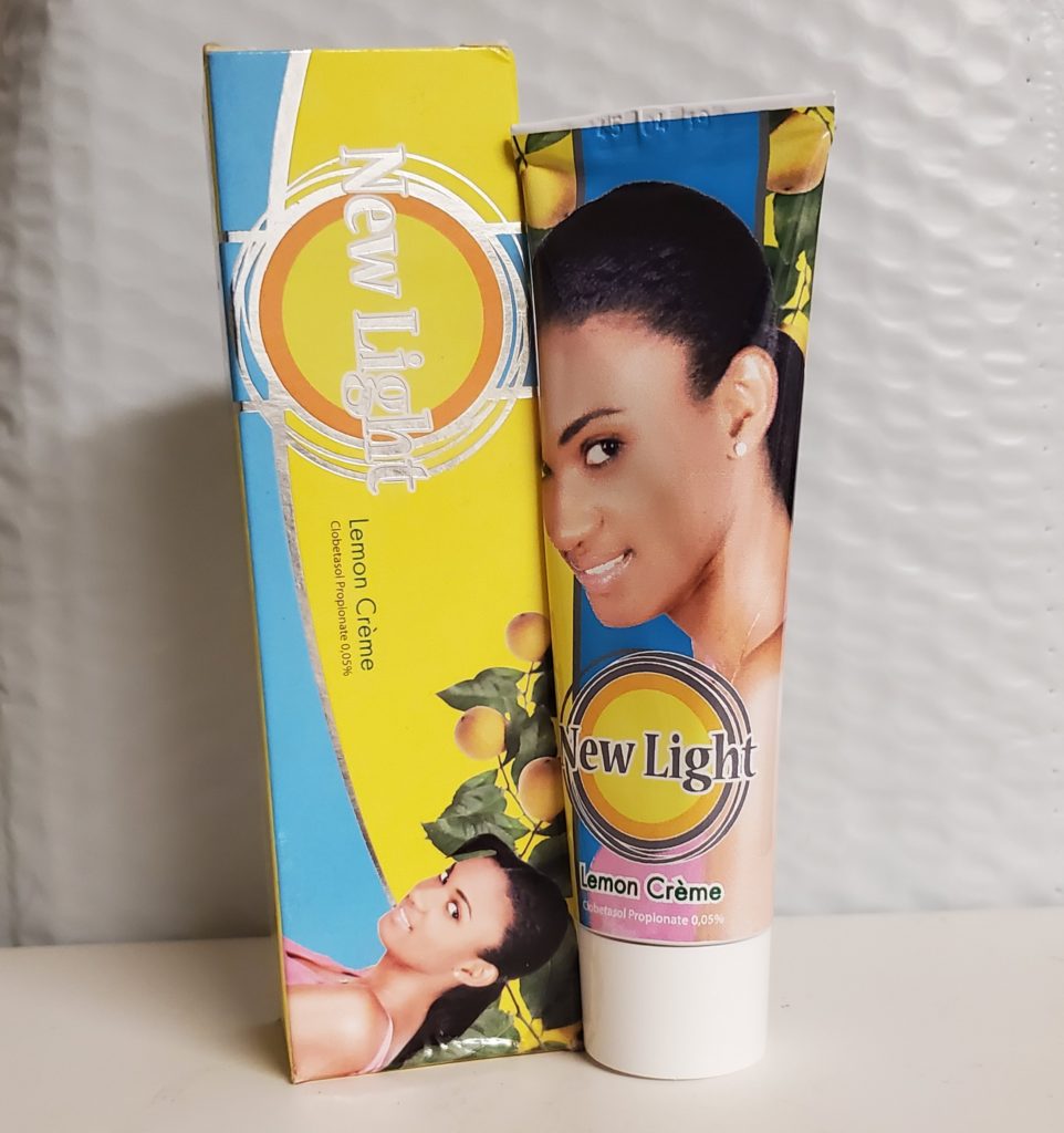 1x NEW LIGHT LEMON LIGHTENING BODY CREAM 47G. ORIGINAL KM Boutiques