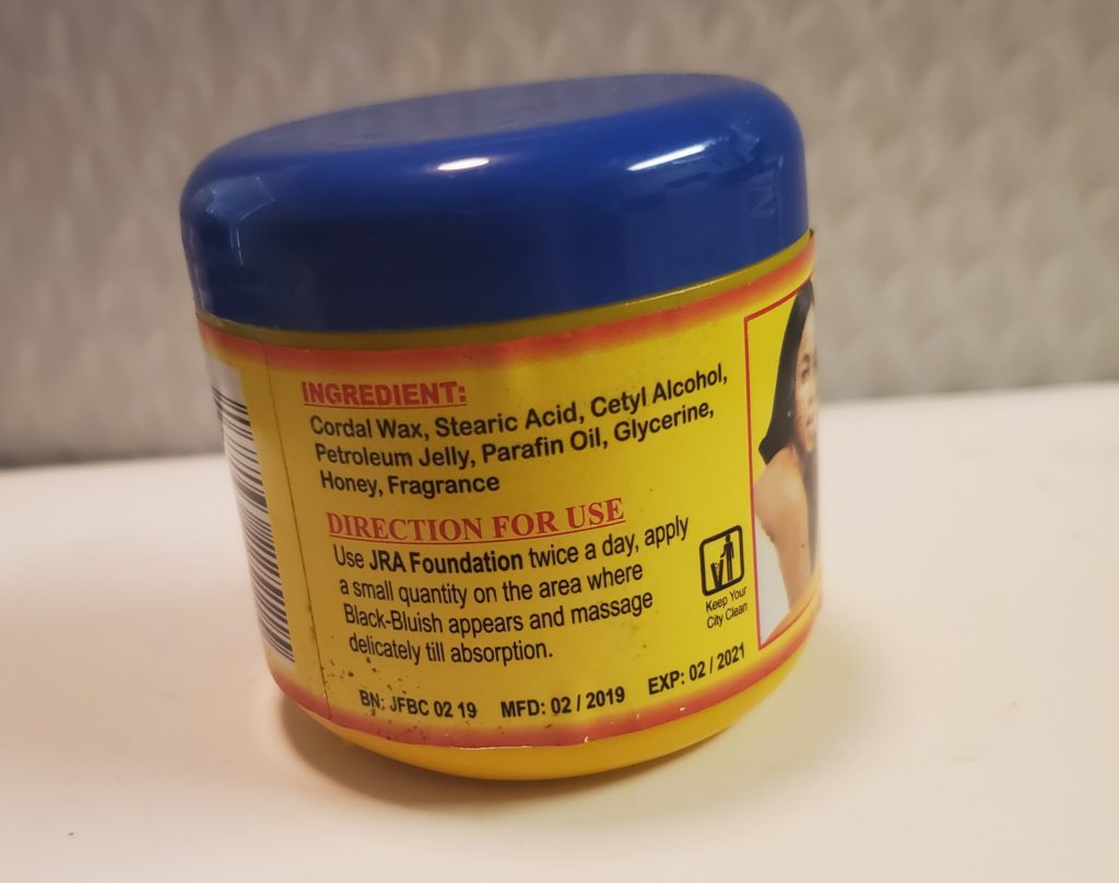 JRA ORIGINAL FACE AND BODY CREAM. 220g KM Boutiques