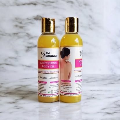 1x Whitening Body Glow oil 6oz - Image 2