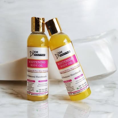 1x Whitening Body Glow oil 6oz - Image 3