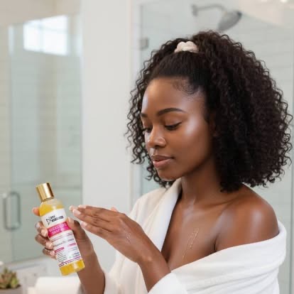 1x Whitening Body Glow oil 6oz - Image 4