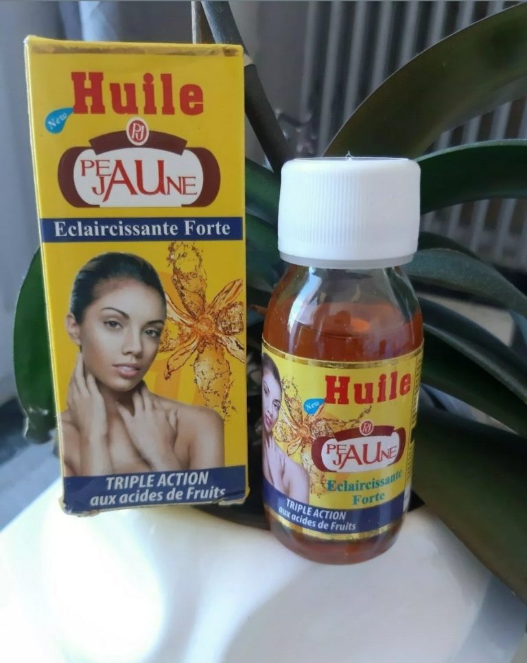 Peau Jaune Lait whitening oil skins yellow skin-lightening strong