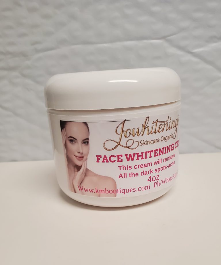 FACE WHITENING CREAM 4oz KM Boutiques