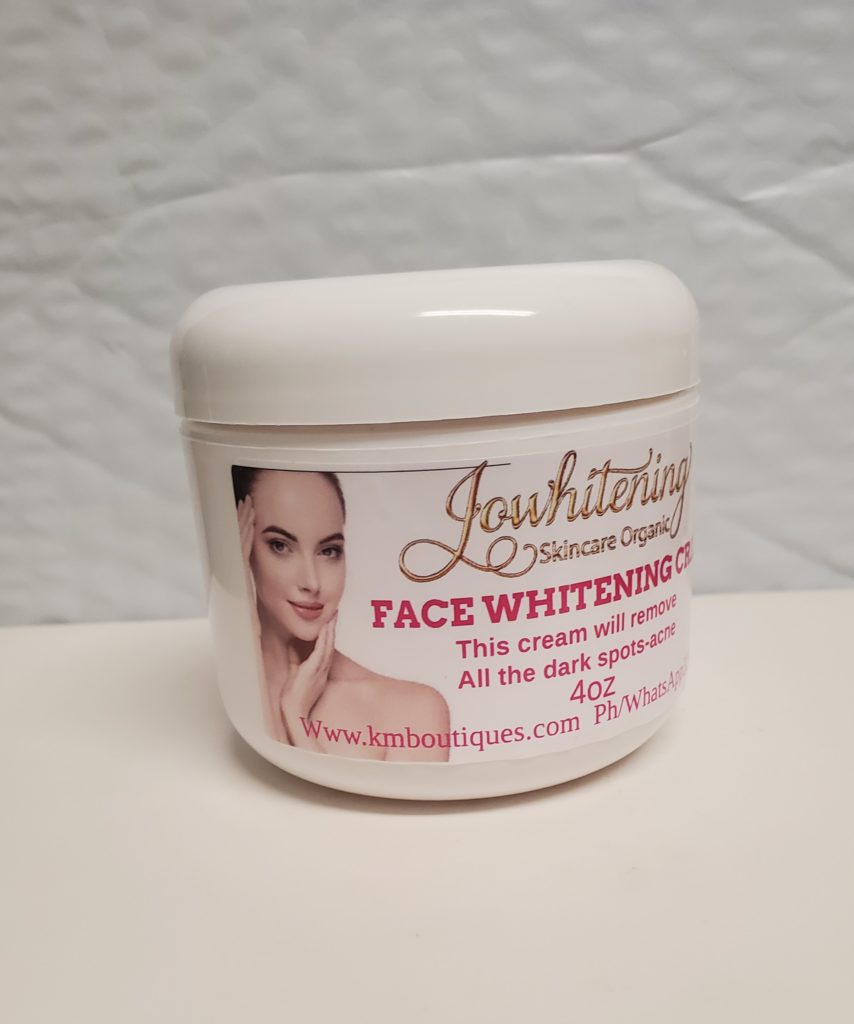 FACE WHITENING CREAM 4oz KM Boutiques