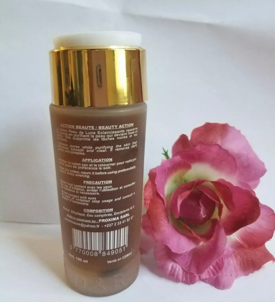 Lotion Peau de Lune Eclaircissante Skin Lightening Cleanser, 100ml