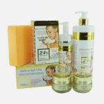 24k gold skincare set 150000 pro glutathione kojic white body lotion serum nutri