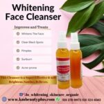 WHETENING FACE CLEANSER.