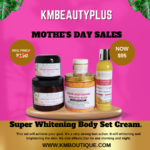 SUPER WHITENING BODY SET.