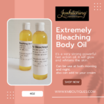 Extremely Bleaching Body Oil.