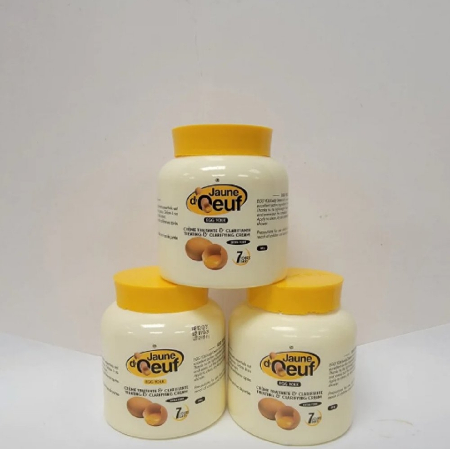 Jaune d’oeuf 7 day extra fort body cream 300g Jaune d’œuf ,Egg Yolk