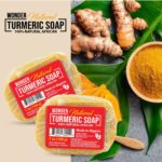 1x WONDER Natural Turmeric Soap 7 oz (198g)..