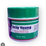 STAY YOUNG AFRICAN BLACK SOAP