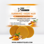 Turmeric,  Kojic, niacinamide Glow Skin Brightening Soap Bar.