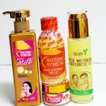 K-Whitening Hydrating Body Milk Set 4pcs