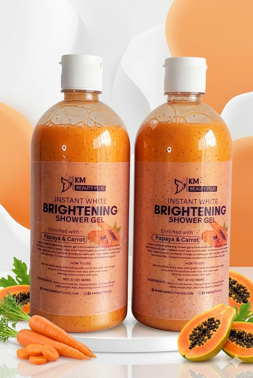 1x Strong Brightening Carrot & Papaya Shower Gel, Up To 5shades - Image 7